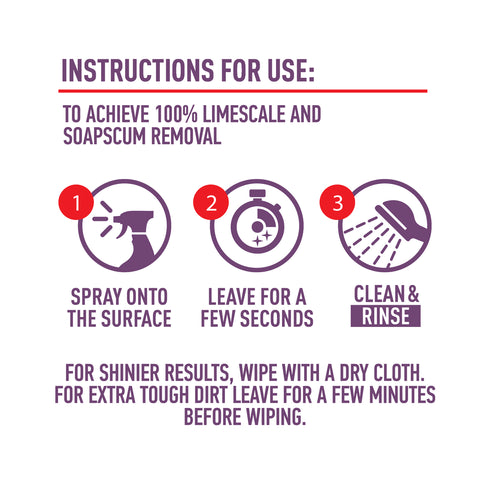 Cif Perfect Finish Anti-Limescale Spray 435ml